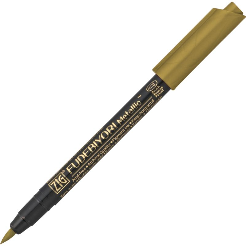 ZIG%20FUDEBIYORI%20BRUSH%20METALLIC%20CBK-55MT%20101%20GOLD