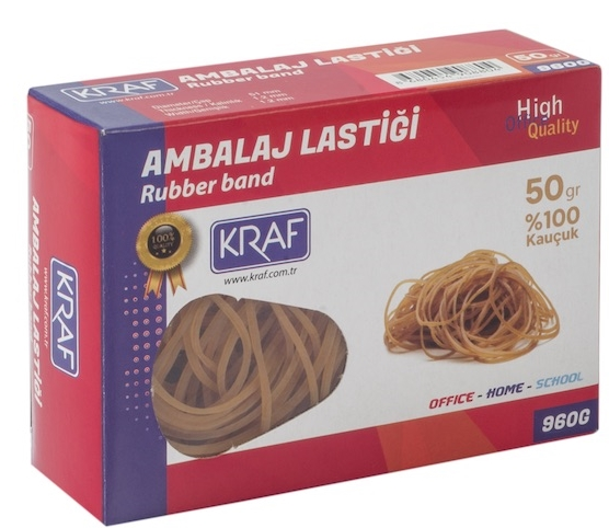 KRAF%20AMBALAJ%20LASTİĞİ%20%100%20KAUÇUK%20%20%2050g%20960G