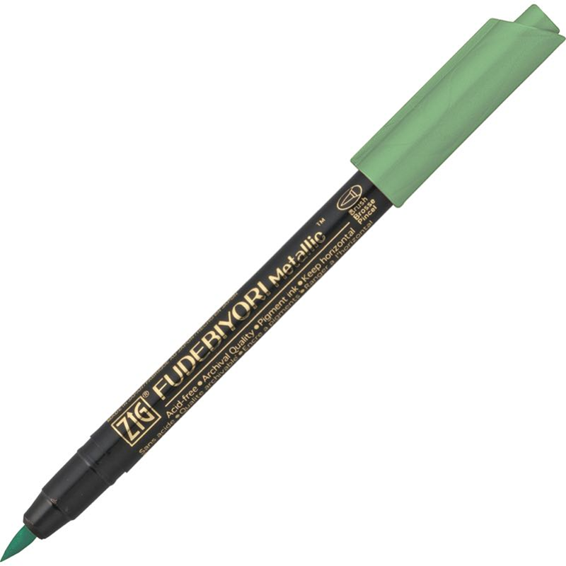 ZIG%20FUDEBIYORI%20BRUSH%20METALLIC%20CBK-55MT%20121%20GREEN