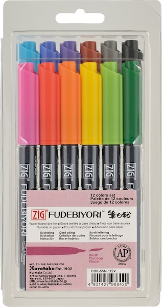 ZIG%20FUDEBIYORI%20BRUSH%20CBK-55N/12V%2012%20Lİ