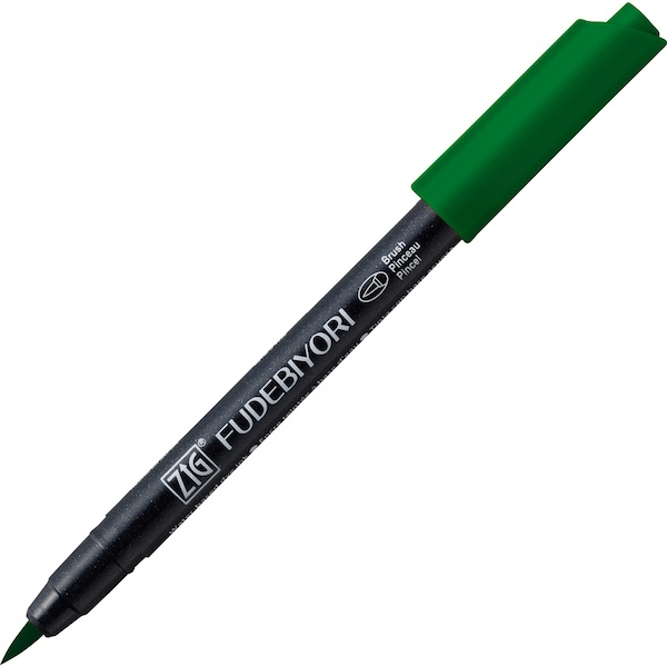 ZIG%20FUDEBIYORI%20BRUSH%20CBK-55N%2040%20GREEN