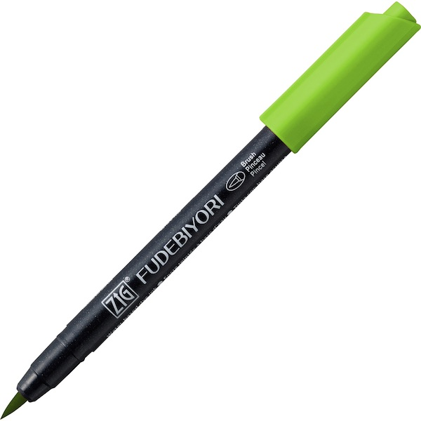 ZIG%20FUDEBIYORI%20BRUSH%20CBK-55N%2041%20LIGHT%20GREEN