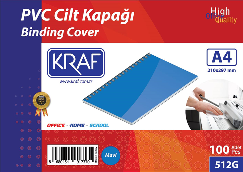 KRAF%20CİLT%20KAPAĞI%20A4%20100%20LÜ%20512G%20MAVİ