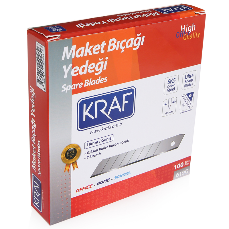 KRAF%20MAKET%20BIÇAĞI%20YEDEĞİ%20GENİŞ%20ULTRA%20KARBON%20ÇELİK%20SK5%20100%20LÜ%20619G