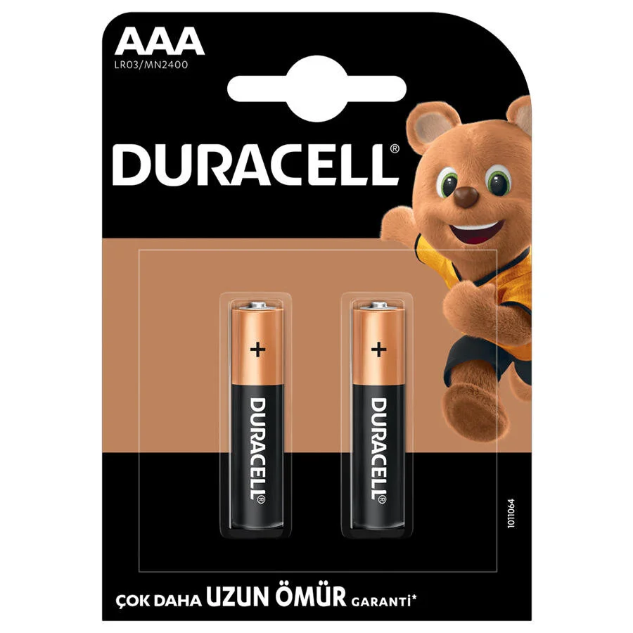 Duracell%20Alkaline%20İnce%20Kalem%20Pil%20AAA%202’li%20Paket