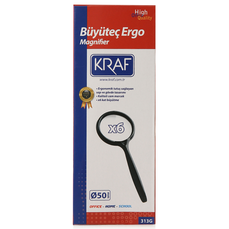 KRAF%20BÜYÜTEÇ%20ERGO%2050MM%206X%20313G