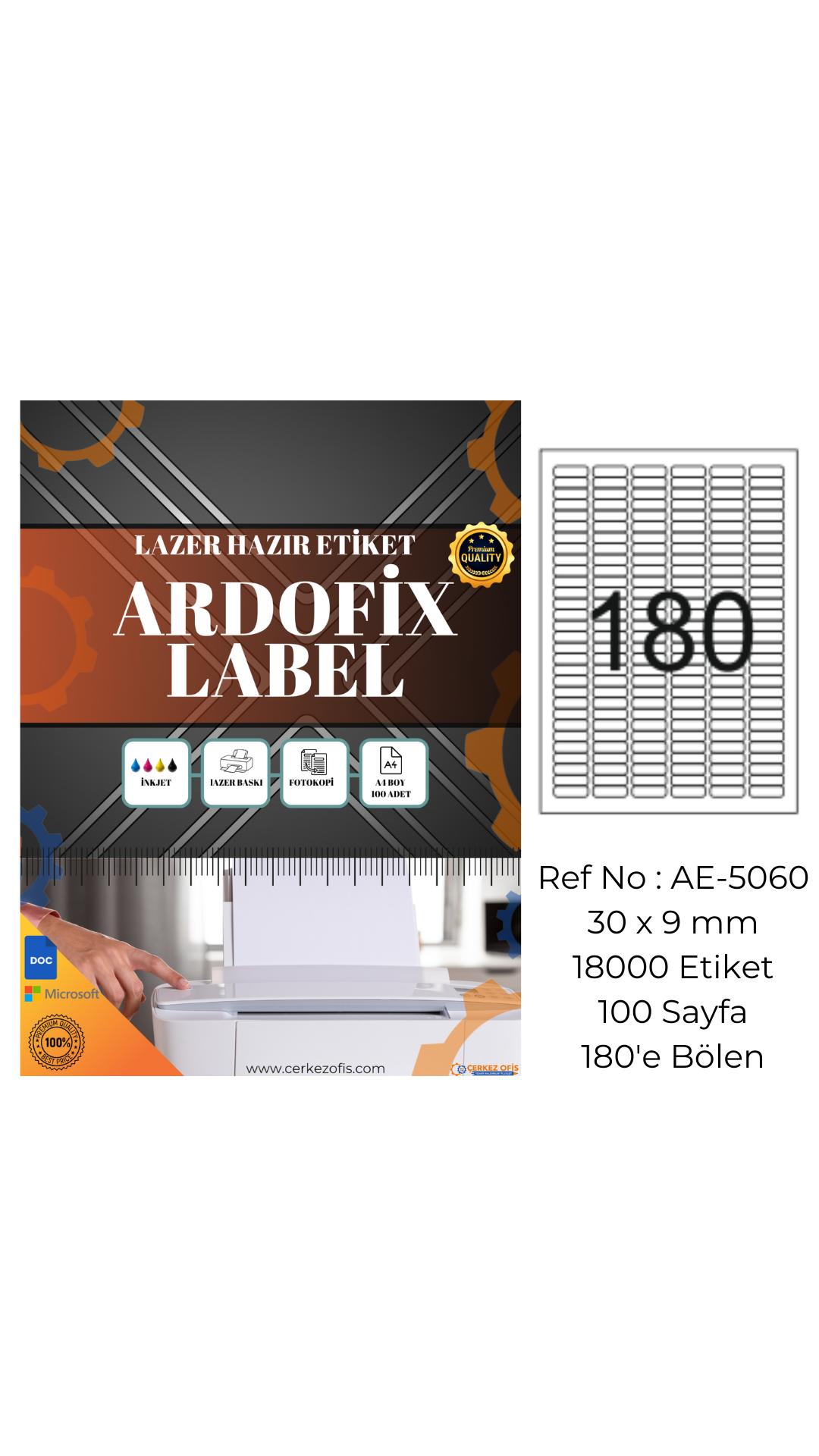 Ardofix%20AE-5060%20Lazer%20Etiket%2030x9%20mm