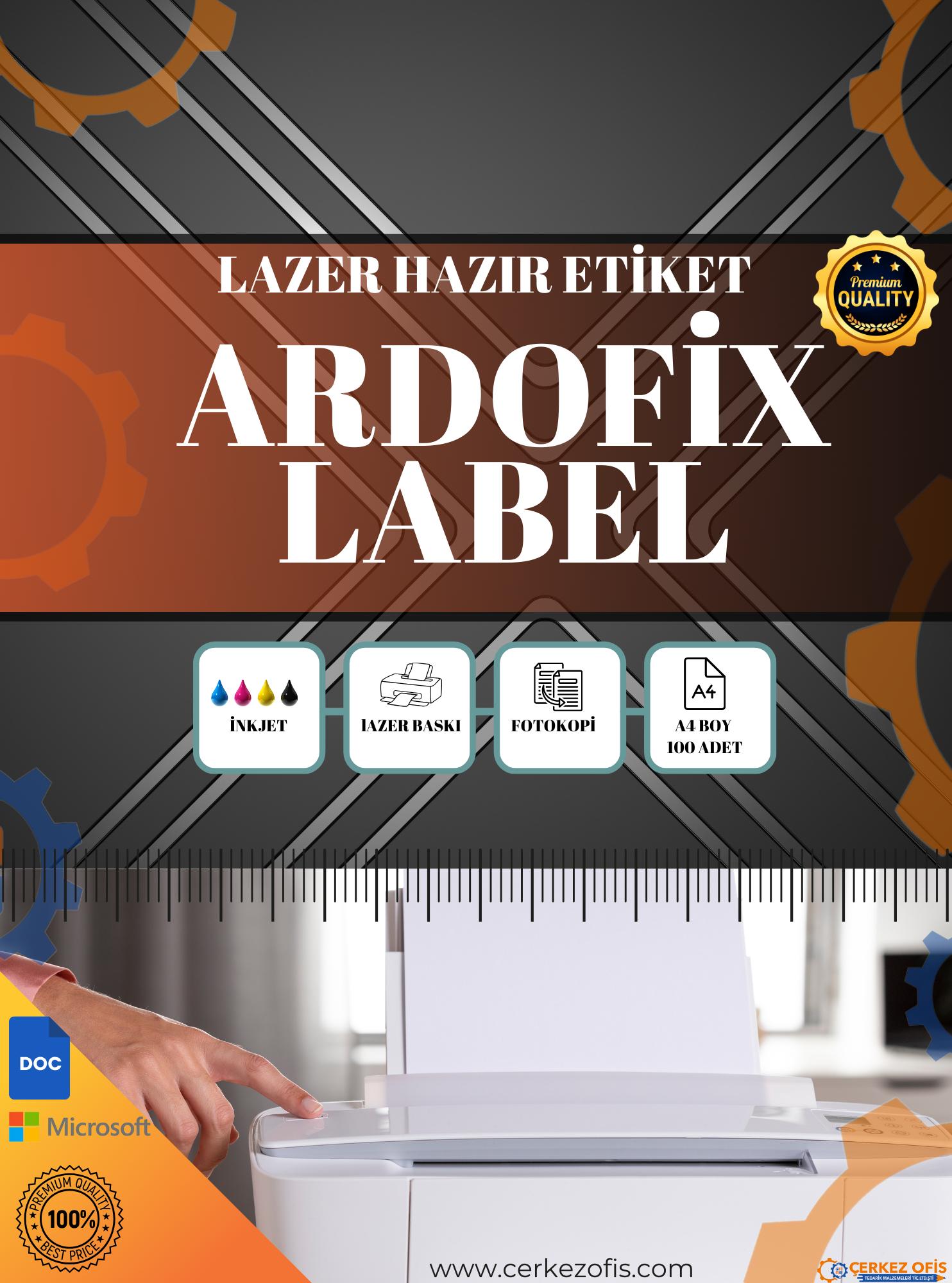 Ardofix%20AE-5100%20Lazer%20Etiket%20210x280%20mm