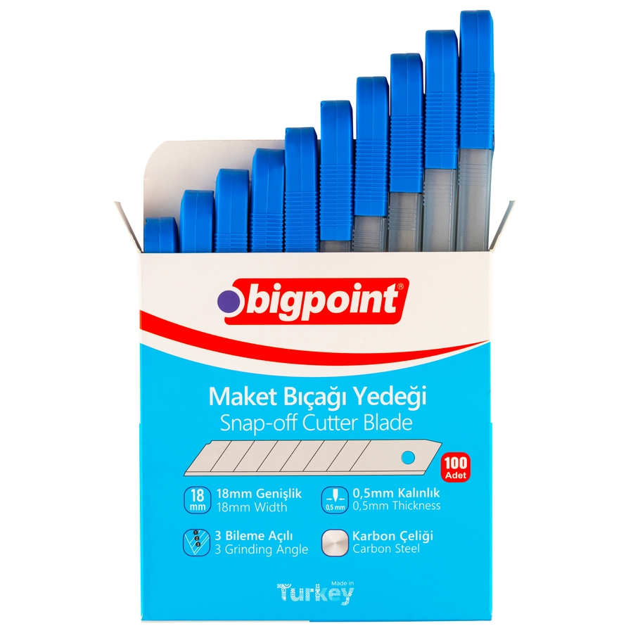 Bigpoint%20Maket%20Bıçağı%20Yedeği%20Geniş%20(18mm)