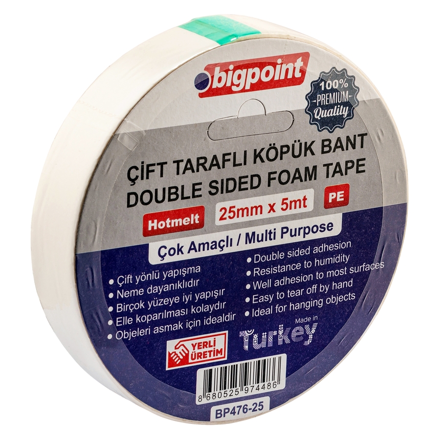 Bigpoint%20Çift%20Taraflı%20Köpük%20Bant%2025mmx5m