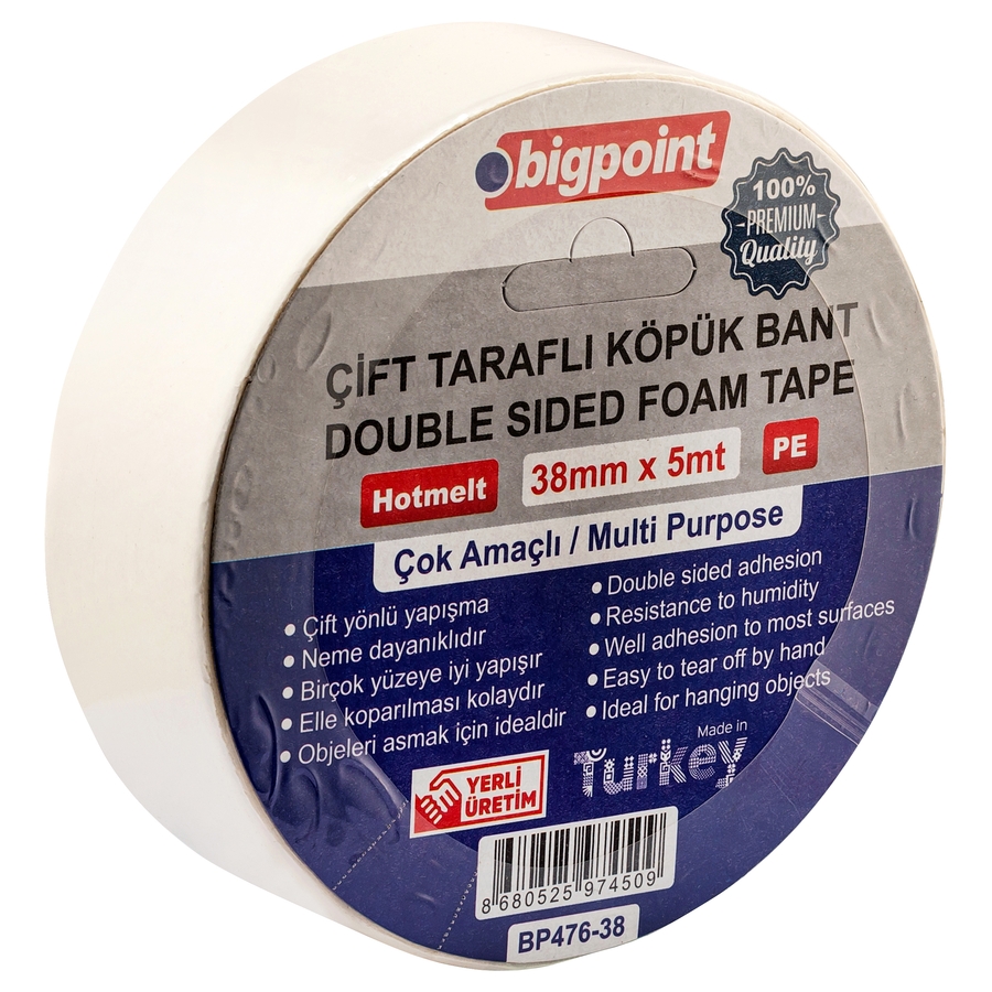 Bigpoint%20Çift%20Taraflı%20Köpük%20Bant%2038mmx5m