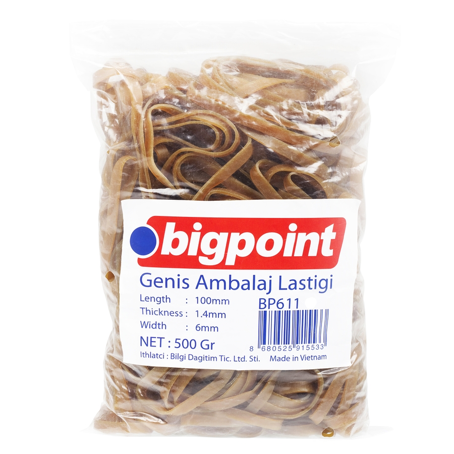 Bigpoint%20Geniş%20Ambalaj%20Lastiği%20500%20Gram%20%100%20Kauçuk