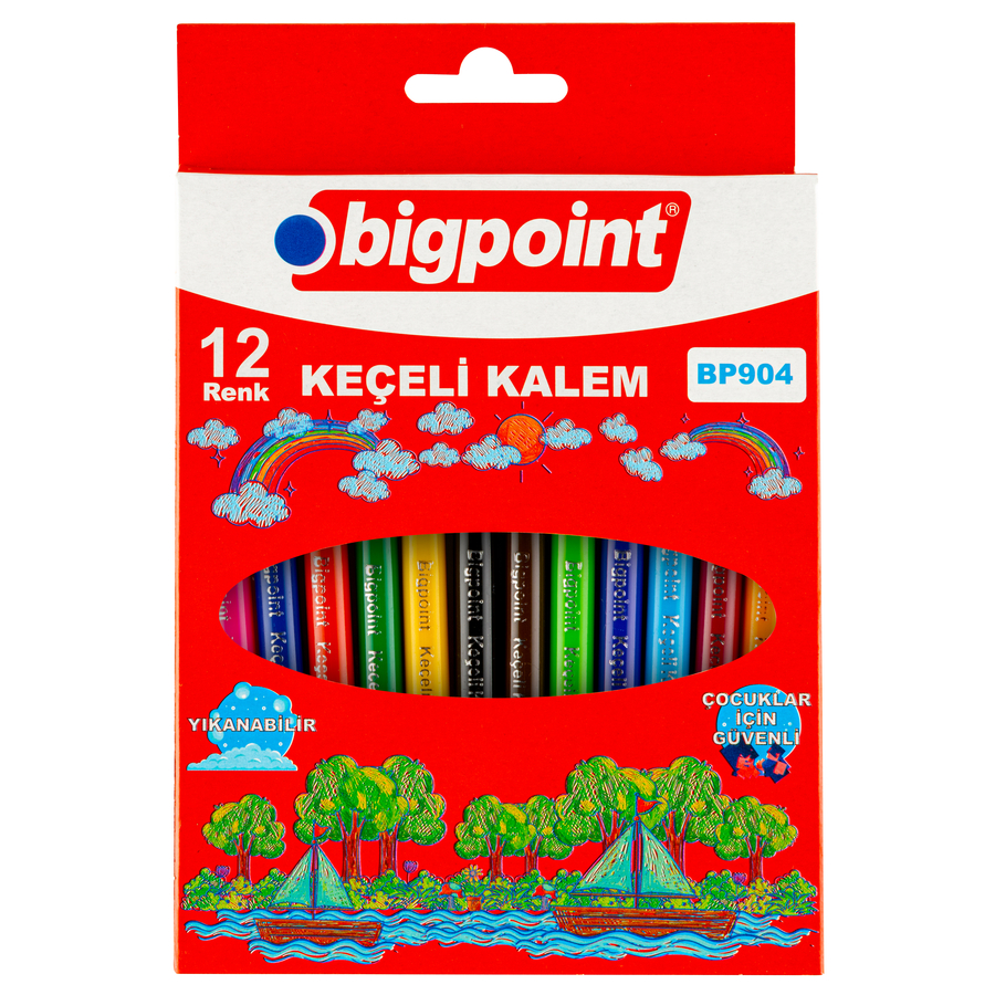 Bigpoint%20Keçeli%20Kalem%2012’li%20Set%20(Karton%20Kutulu)