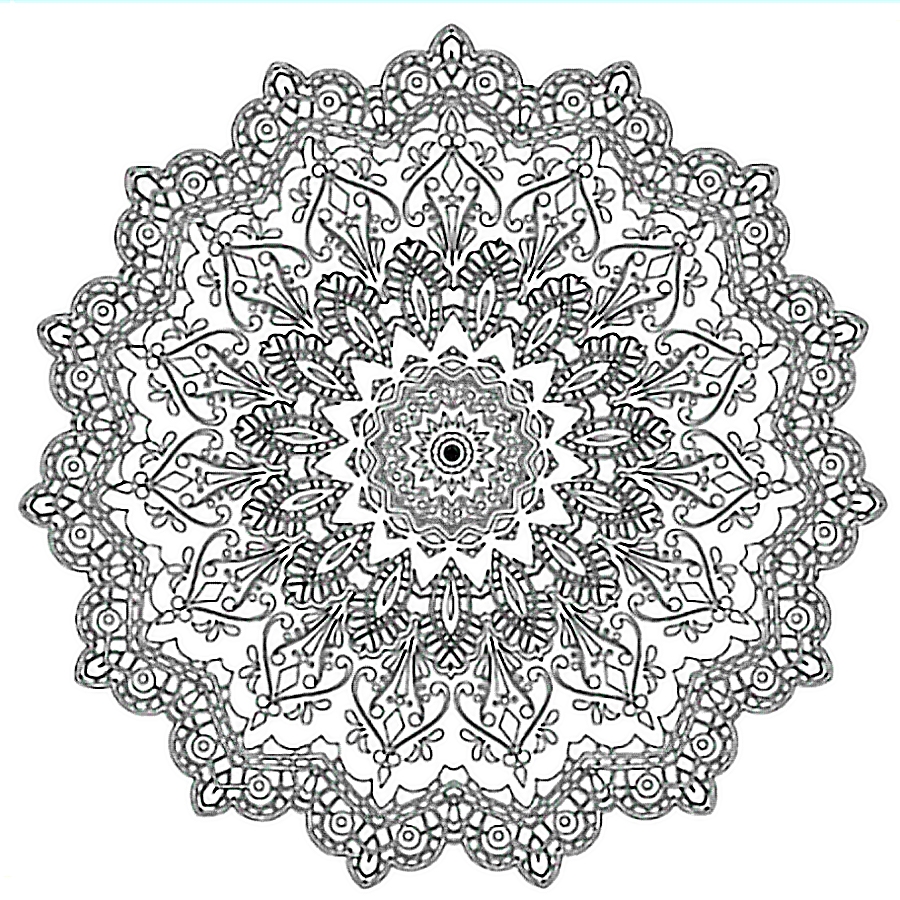 Bigpoint%20Baskılı%20Pres%20Tuval%2030x30cm%20Mandala