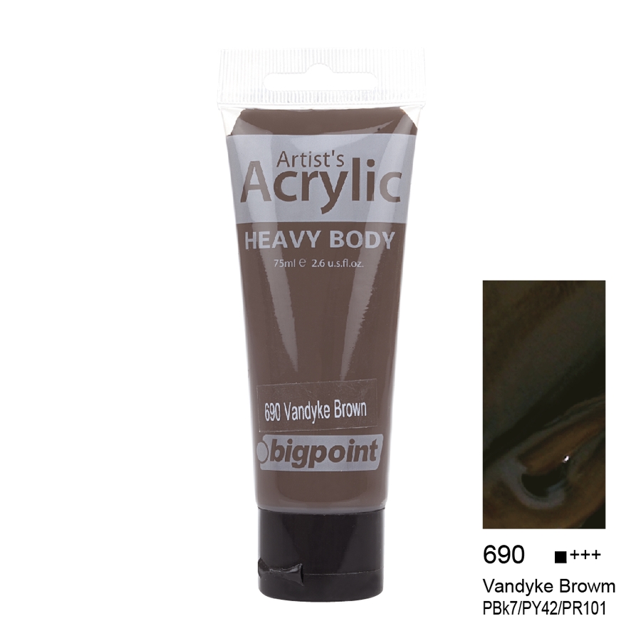 Bigpoint%20Akrilik%20Boya%2075%20ml%20Vandyke%20Brown%20690