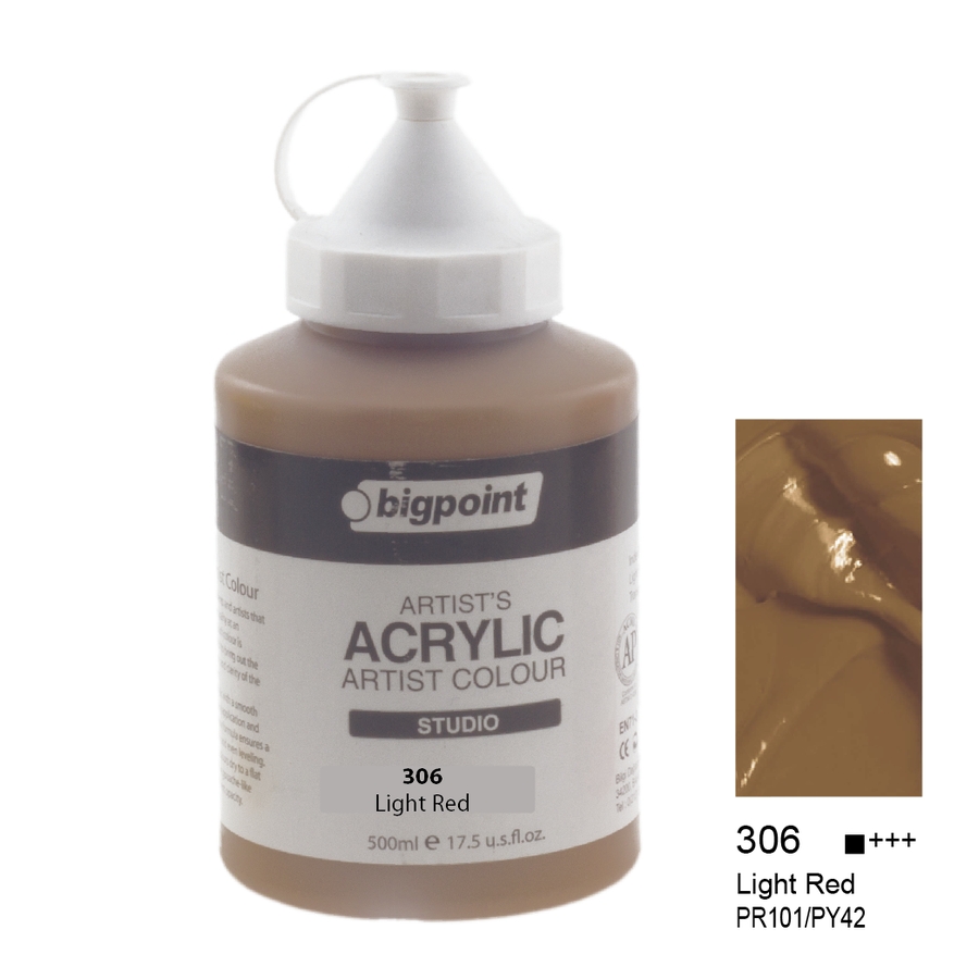 Bigpoint%20Akrilik%20Boya%20500%20ml%20Light%20Red%20306