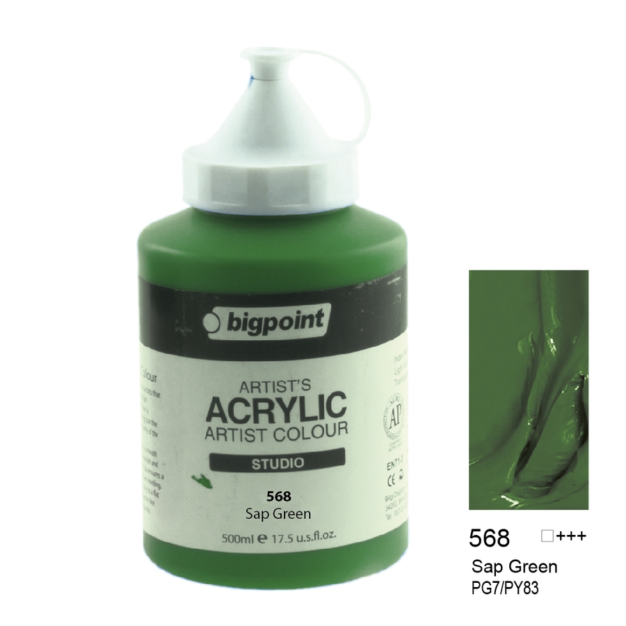 Bigpoint%20Akrilik%20Boya%20500%20ml%20Sap%20Green%20568