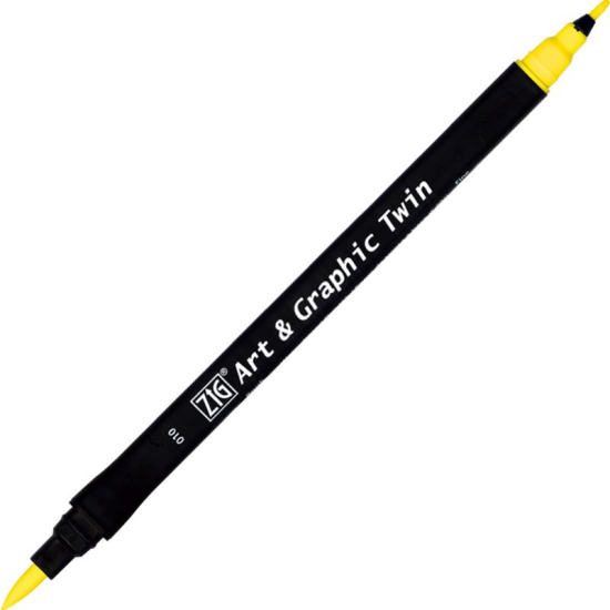 ZIG ART&GRAPHIC TWIN TUT-80 010 LEMON YELLOW