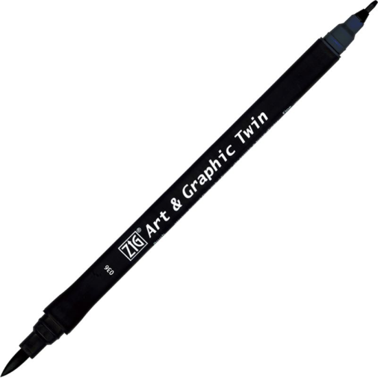 ZIG ART&GRAPHIC TWIN TUT-80 036 DEEP BLUE