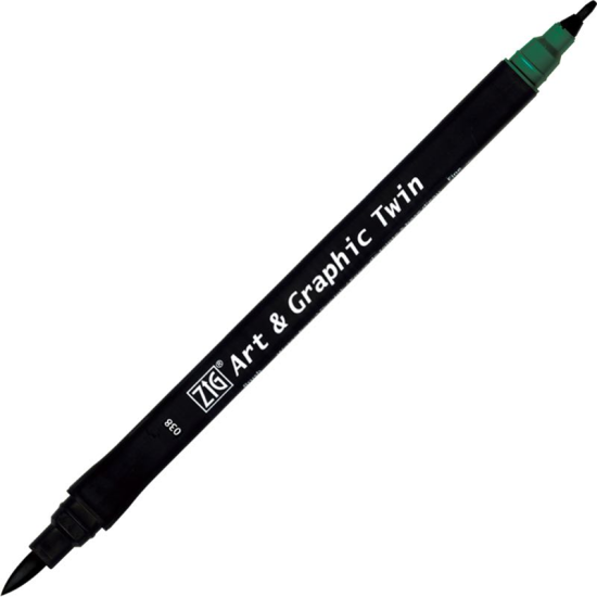 ZIG ART&GRAPHIC TWIN TUT-80 038 MARINE GREEN