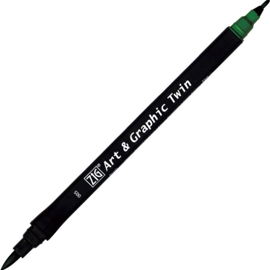 ZIG ART&GRAPHIC TWIN TUT-80 005 GREEN