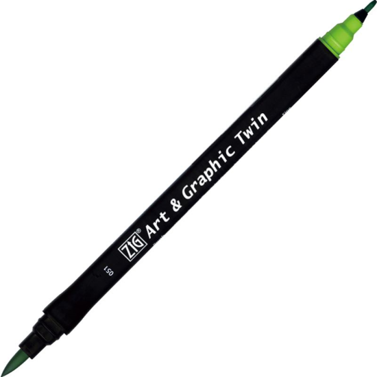 ZIG ART&GRAPHIC TWIN TUT-80 051 MAY GREEN