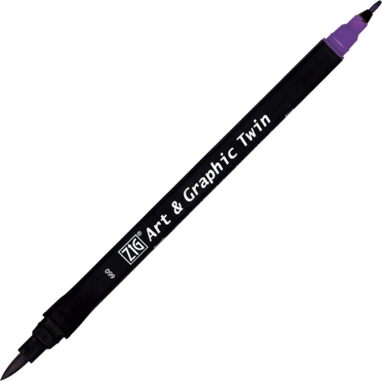 ZIG ART&GRAPHIC TWIN TUT-80 660 DEEP VIOLET