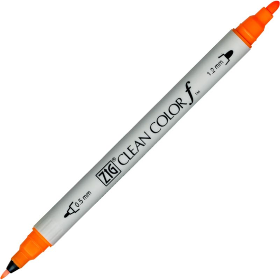 ZIG CLEAN COLOR F TCS-6000T 002 FL ORANGE