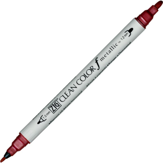 ZIG CLEAN COLOR F METALLIC TCS-8000 126 RED