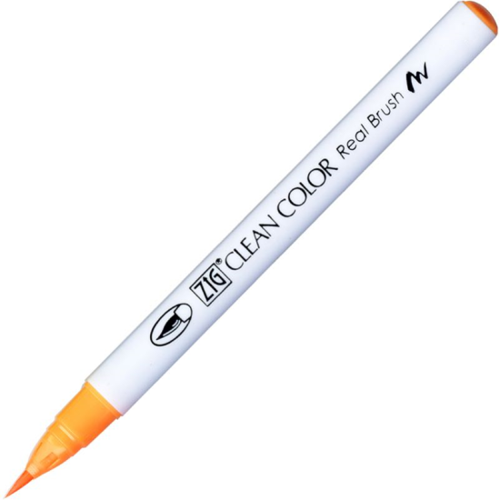 ZIG CLEAN COLOR REAL BRUSH RB-6000AT 002 ORANGE