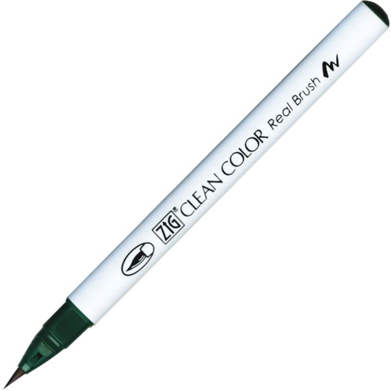 ZIG CLEAN COLOR REAL BRUSH RB-6000AT 400 MARINE GREEN