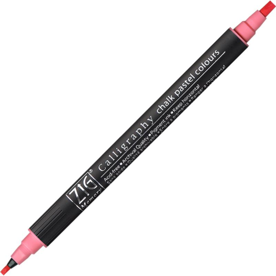 ZIG KALİGRAFİ KALEMİ CHALK PASTEL MS-6400 021 PINK