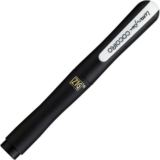 ZIG LETTER PEN COCOIRO GÖVDE 14S JET BLACK