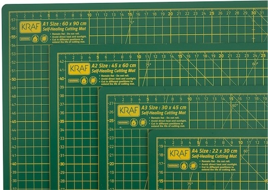 KRAF KESİM TABLASI CUTTING MAT A1 60x90 3001G