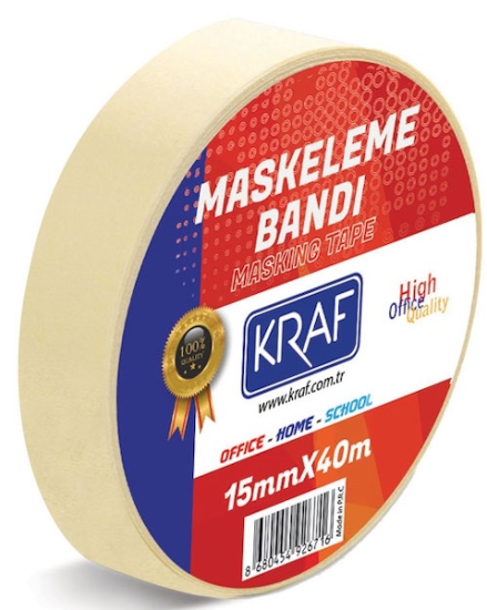 KRAF MASKELEME BANDI 15MMX40M 4015G