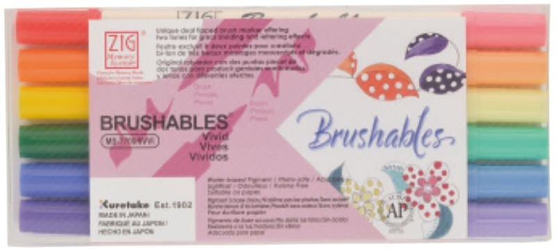 ZIG BRUSHABLES MS-7700 6/VVI 6 LI SET