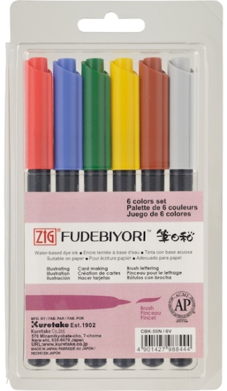 ZIG FUDEBIYORI BRUSH CBK-55N/ 6V 6 LI