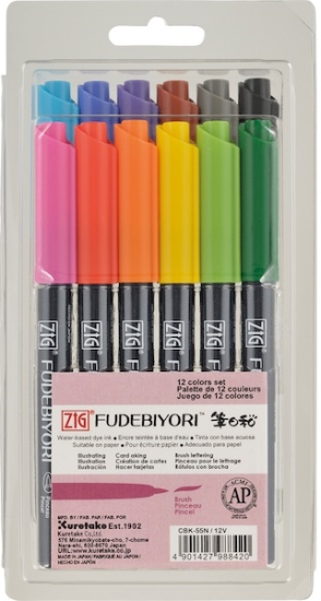 ZIG FUDEBIYORI BRUSH CBK-55N/12V 12 Lİ