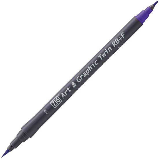 ZIG ART&GRAPHIC TWIN RB TUT-95 660 DEEP VIOLET