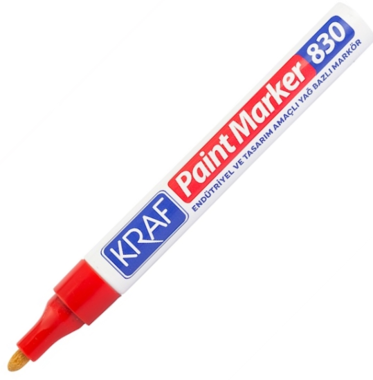 KRAF PAINT MARKÖR 830 KIRMIZI