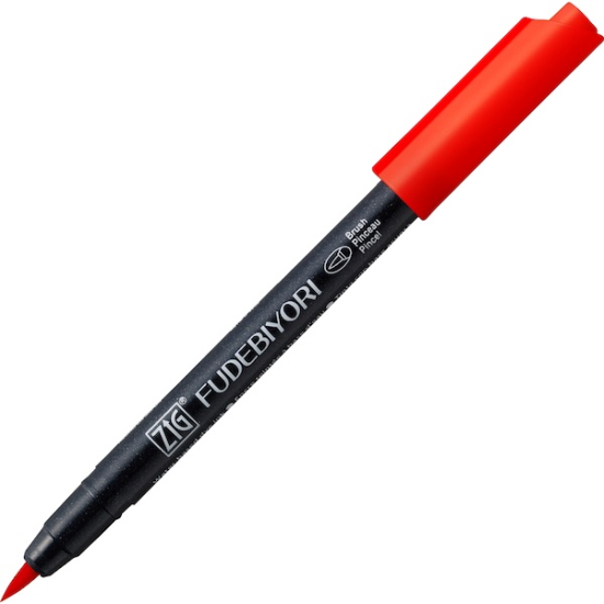 ZIG FUDEBIYORI BRUSH CBK-55N 20 RED