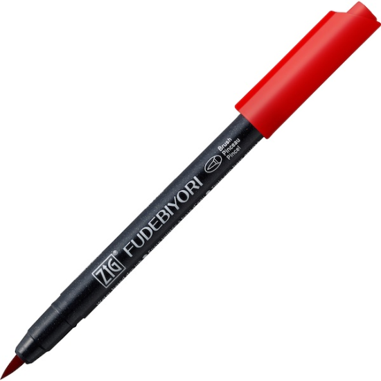 ZIG FUDEBIYORI BRUSH CBK-55N 22 CARMINE RED