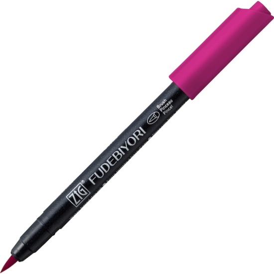 ZIG FUDEBIYORI BRUSH CBK-55N 27 DARK PINK