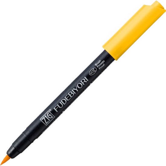 ZIG FUDEBIYORI BRUSH CBK-55N 50 YELLOW