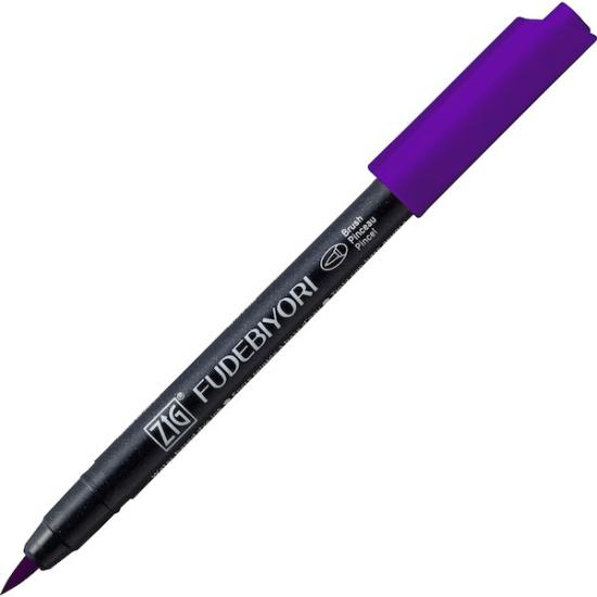 ZIG FUDEBIYORI BRUSH CBK-55N 84 DEEP VIOLET