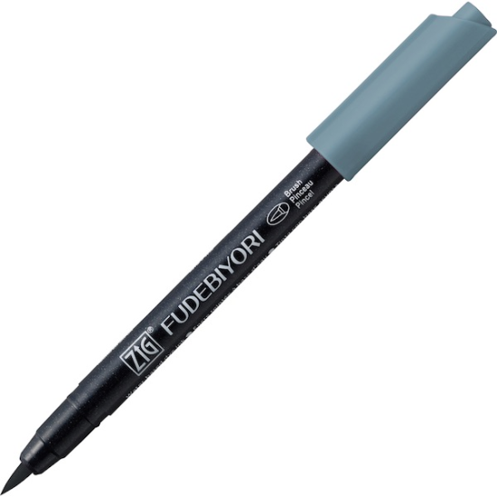 ZIG FUDEBIYORI BRUSH CBK-55N 92 BLUE GRAY