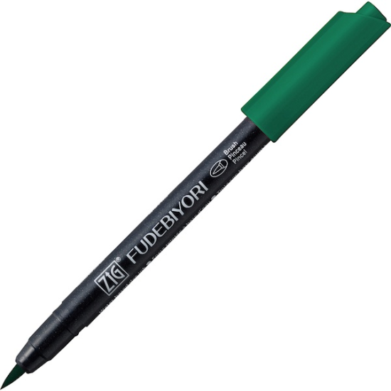 ZIG FUDEBIYORI BRUSH CBK-55N 400 MARINE GREEN