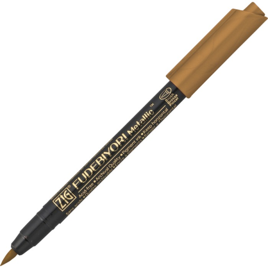 ZIG FUDEBIYORI BRUSH METALLIC CBK-55MT 123 COPPER