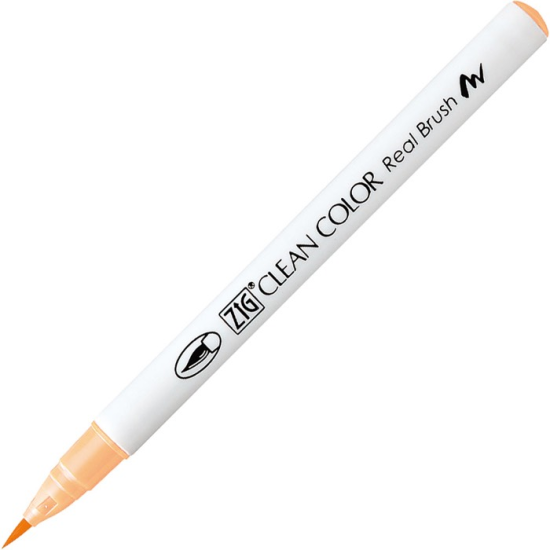 ZIG CLEAN COLOR REAL BRUSH RB-6000AT 054 PALE ORANGE