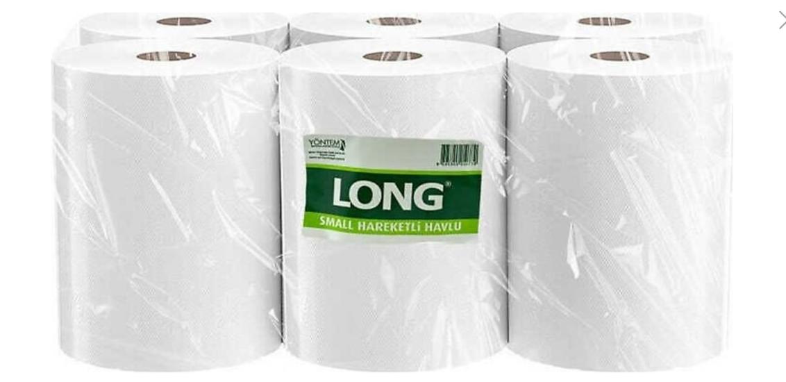 Only Long Small Hareketli Kağıt Havlu 20,5 cm x 70 mt 4 kg 6 Adet